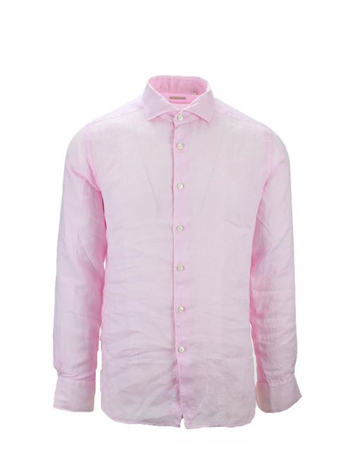 Camicia in Lino uomo Manica Lunga XACUS | Camicie | 72261195418