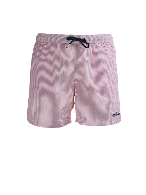 Costume mare uomo in Seersuker a righe Saint Barth MC2 | Costumi Mare | PAT0101648H21