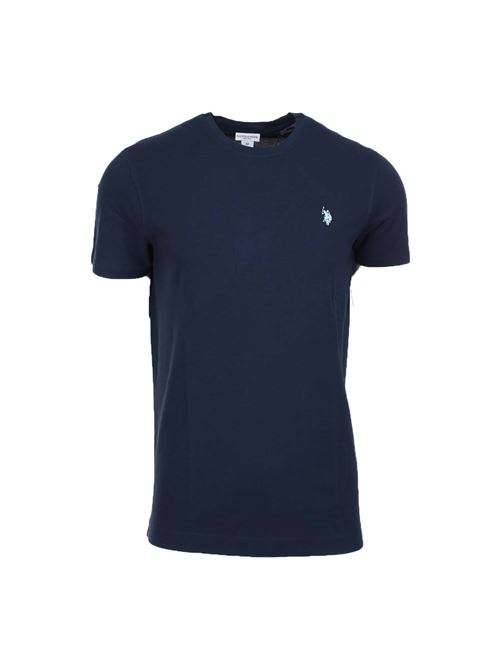 Tshirt mezza manica in cotone piquet con logo US Polo Assn | TShirt | 5401400227179