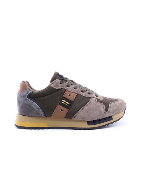 Sneaker Ryder01 in cordura e suede BLAUER | Sneakers | F5QUEENS01WAXMIL/TAU