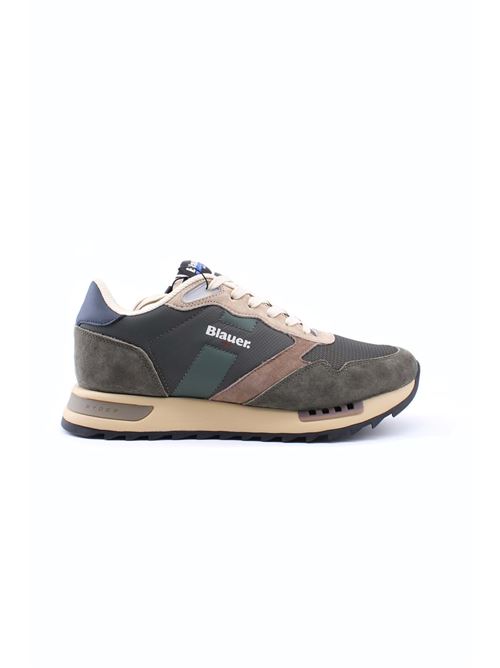 Sneaker Ryder01 in cordura e suede BLAUER | Sneakers | F5RYDER01NYNMIL/NVY