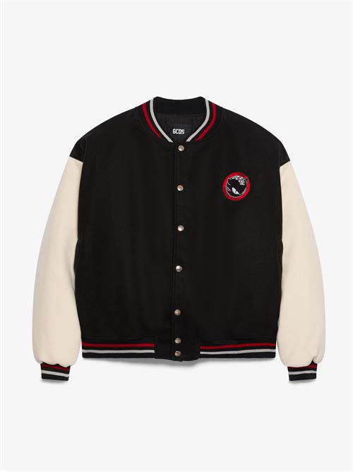 Bomber con patch Kittho GCDS | Giubbotti & Piumini | B2CM0905MA309