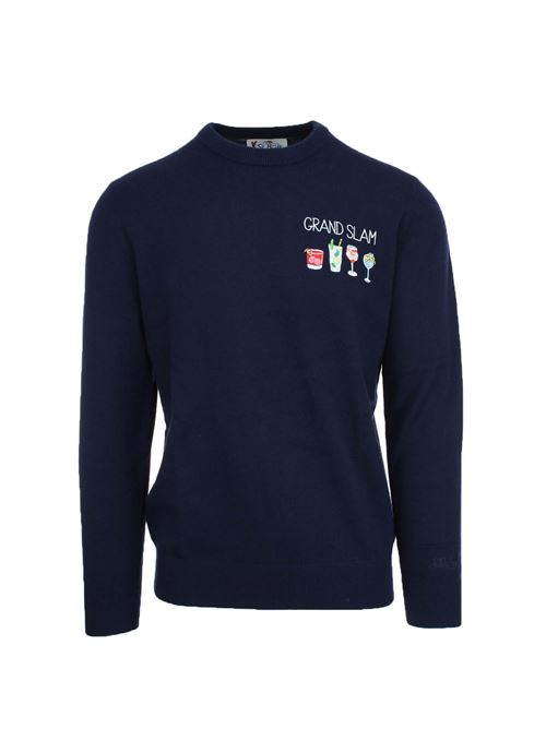 Maglia in lana cachemire Grand Slam Saint Barth MC2 | Maglie | HER2403491I61