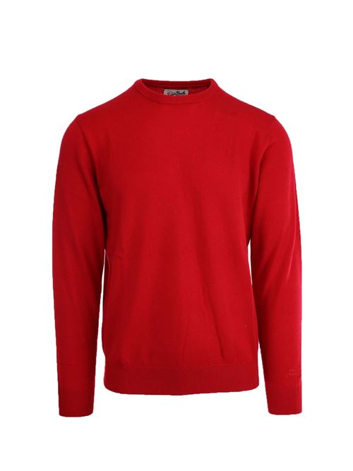 Maglia girocollo uomo in lana unito Saint Barth MC2 | Maglie | REG0800025I41