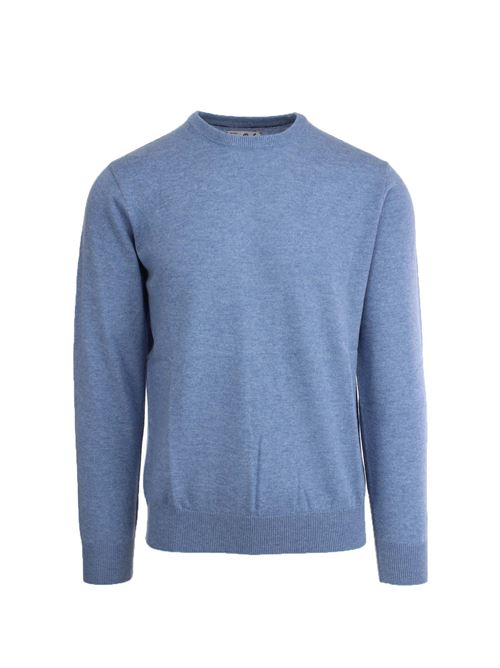 Maglia girocollo uomo in lana unito Saint Barth MC2 | Knitwear | REG0800042I33