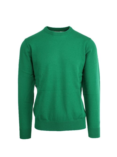 Maglia girocollo uomo in lana unito Saint Barth MC2 | Knitwear | REG0800047I57