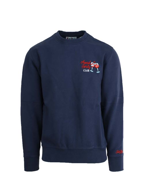 Maglia felpa girocollo uomo Aperol Spritz Club Saint Barth MC2 | Felpe | SOH0402738I61